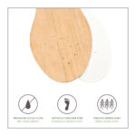 cedar wood shoe insoles properties