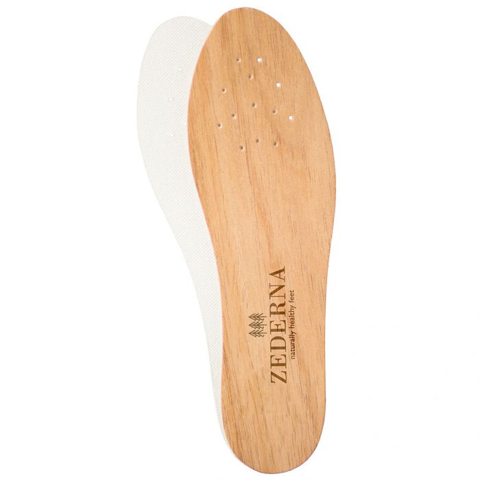 Cedar wood shoe insoles product image Original