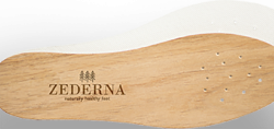 Zederna cedar wood shoe insoles original