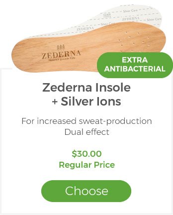 Zederna with Silver ions